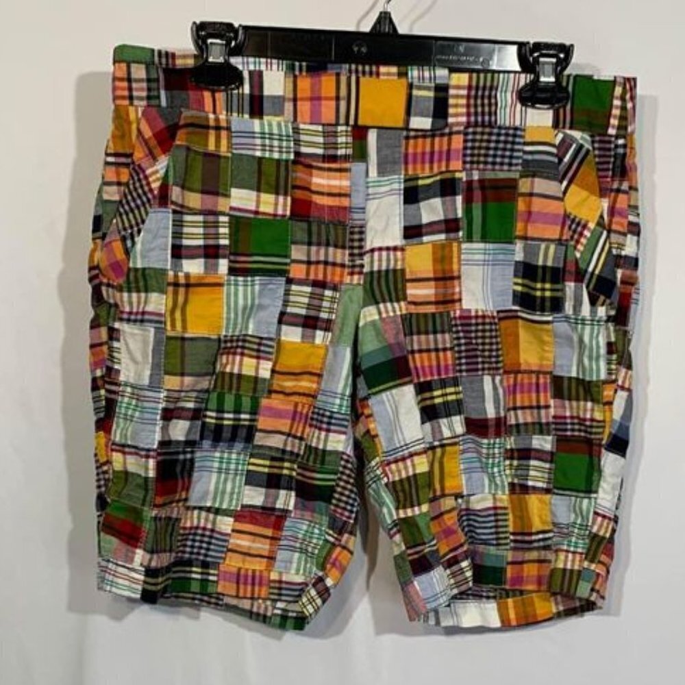 J CREW size 8 patchwork shorts. City fit. New condition.